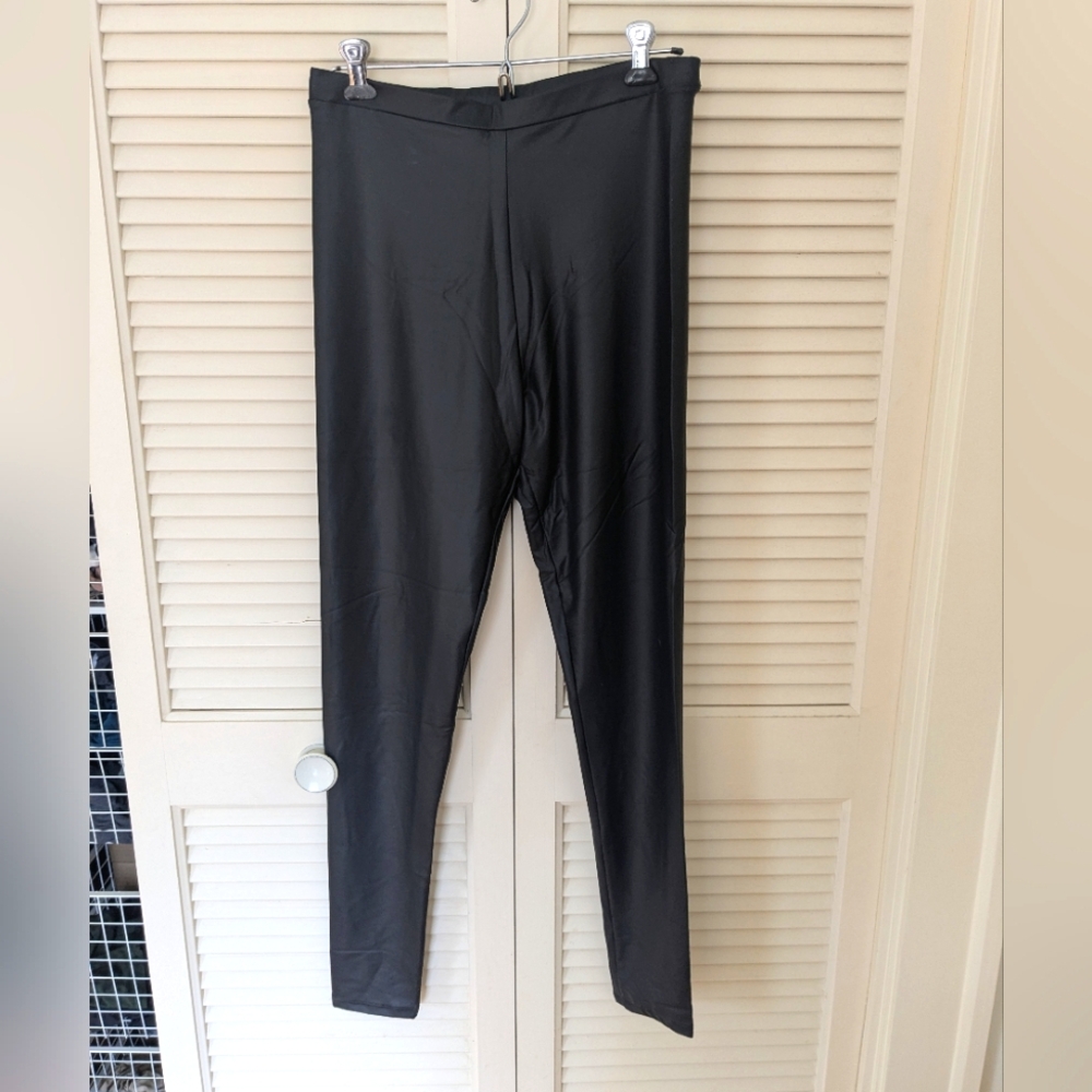 BP faux Black Leather Leggings